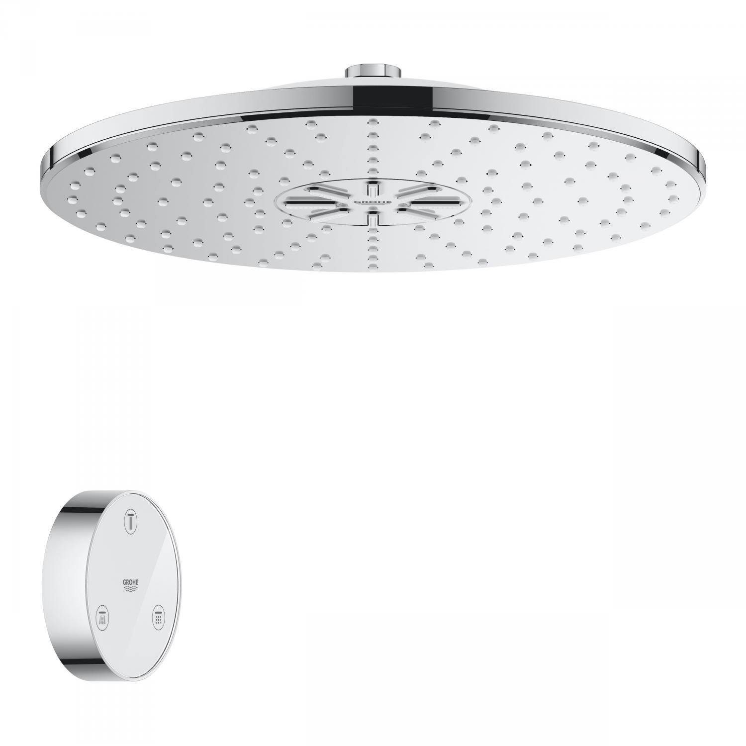 Душ верхній із кронштейном Grohe Rainshower SmartConnect 26640000 320 мм Хром (150536) - фото 9