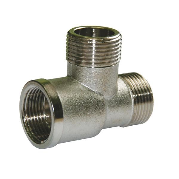 Тройник SANTAN SF 3/4" внн переходной никелированный