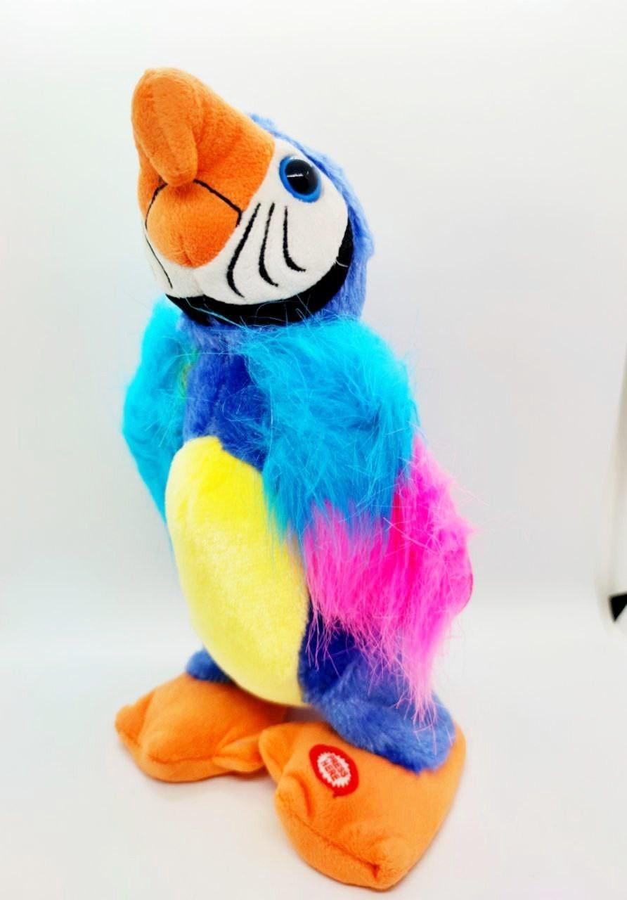 Інтерактивна розвиваюча іграшка Папуга Parrot Talking Повторюшка (9851256)