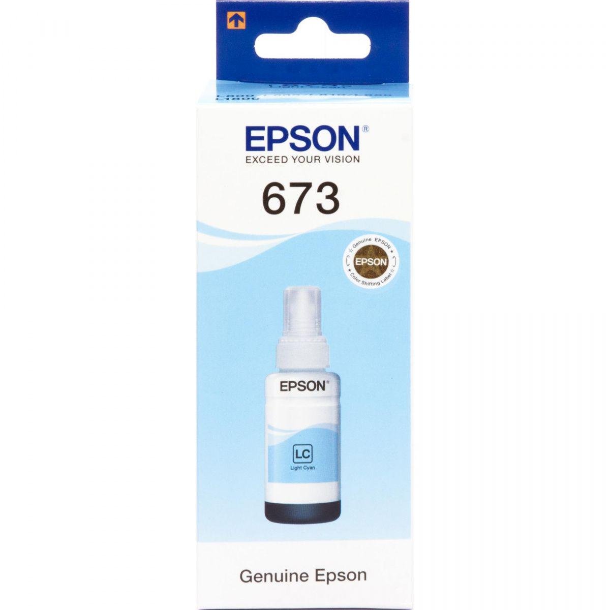Чернила Epson L800 Cyan light (Т6735)