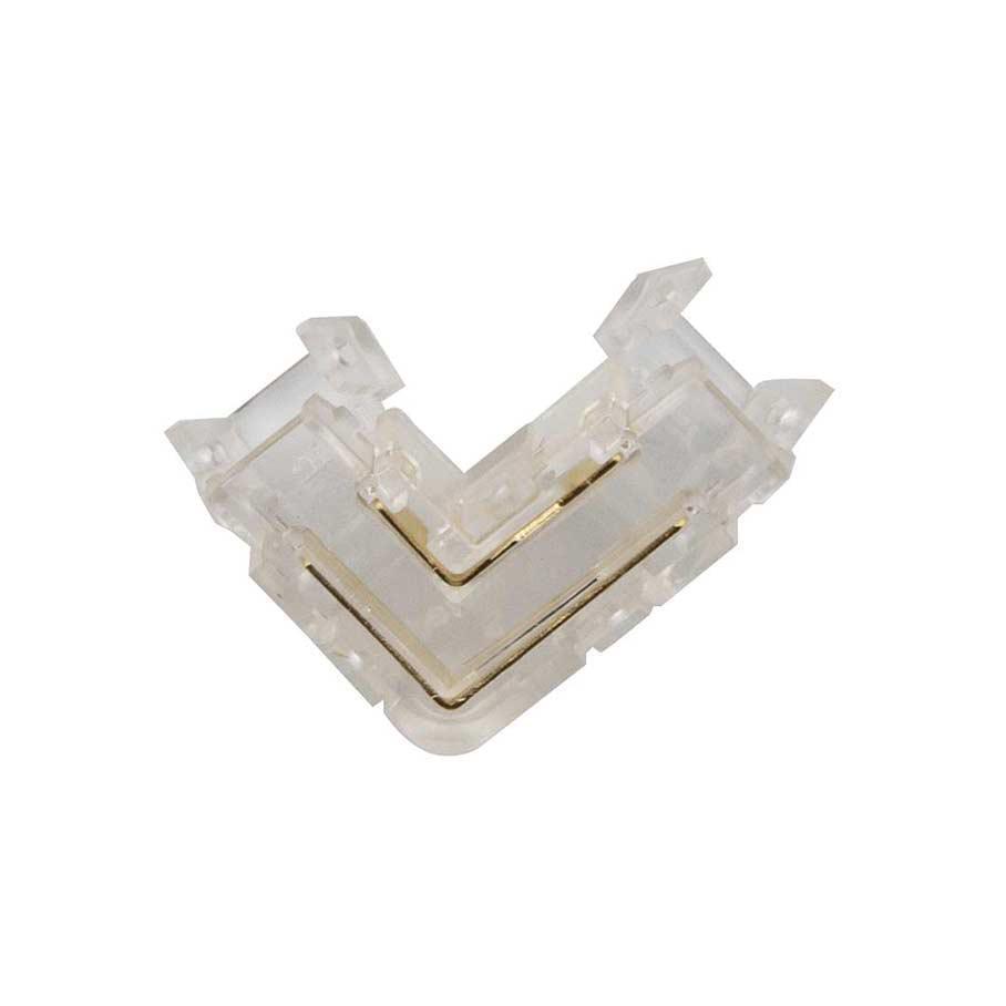 Конектор Prolum для стрічки SMD&COB SLIM 2Pin кутовий-L 5 мм (29821942)