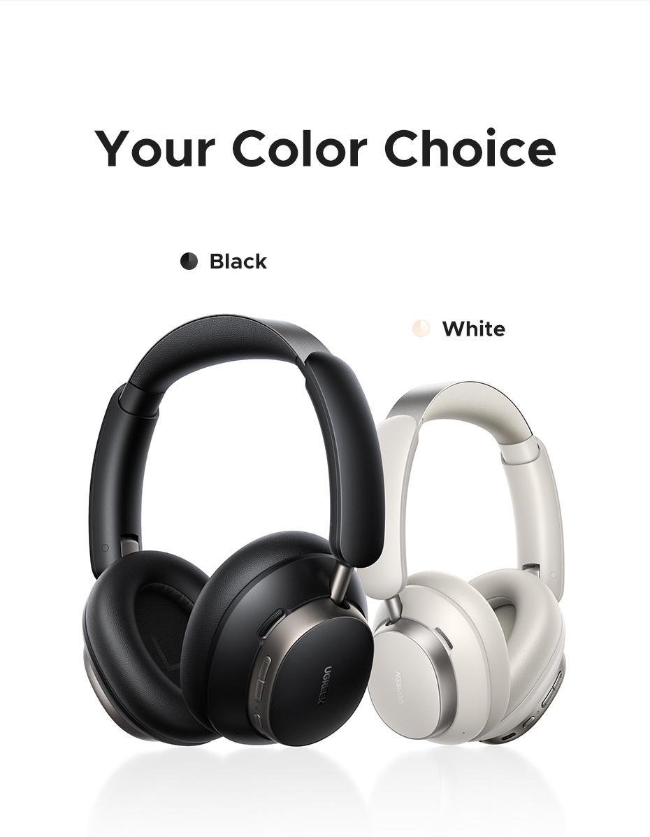 Навушники бездротові Ugreen Studio Pro ANC 48 дБ Hi-Res Audio LDAC до 120 годин (29516818) - фото 15 Навушники бездротові Ugreen Studio Pro ANC 48 дБ Hi-Res Audio LDAC до 120 годин (29516818) - фото 15