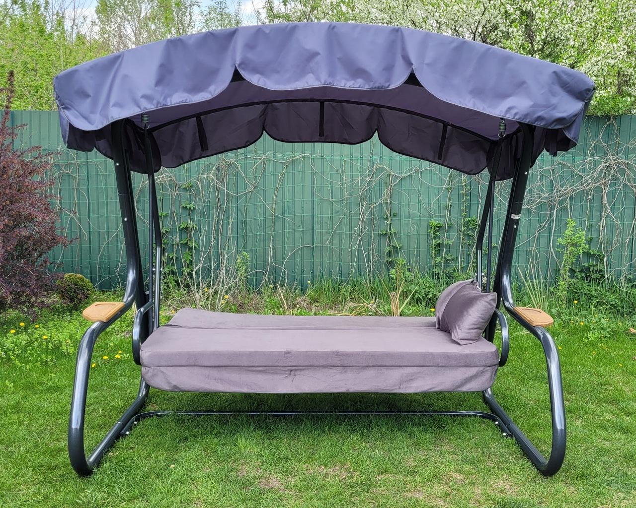 Садова гойдалка GreenGard "Граф Solo" (066) - фото 2 Садова гойдалка GreenGard "Граф Solo" (066) - фото 2