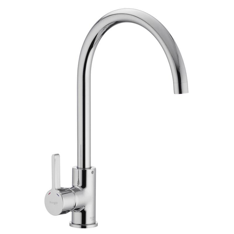 Смеситель для кухни IBERGRIF M22 IB0077 однорычажный Хром (64483)