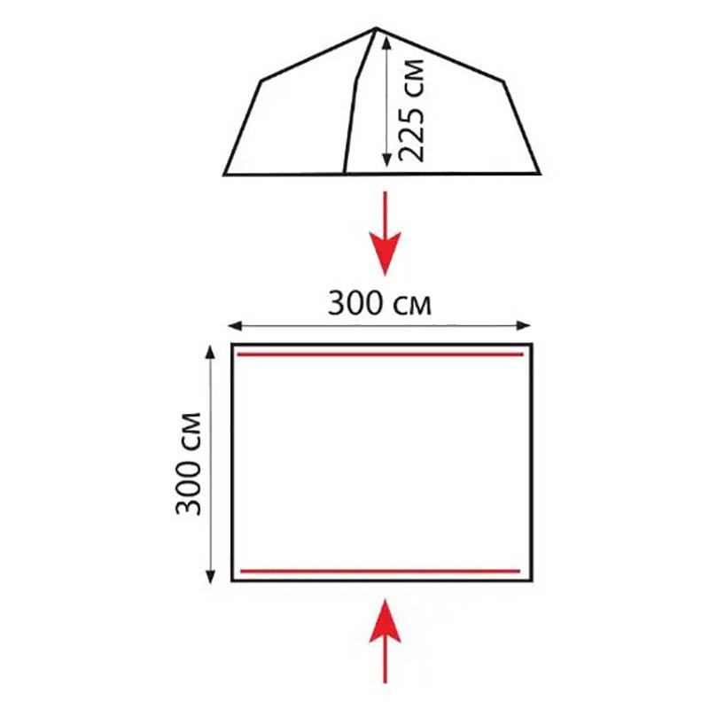Шатер Tramp Bungalow Lux v2 (TRT-085) - фото 2