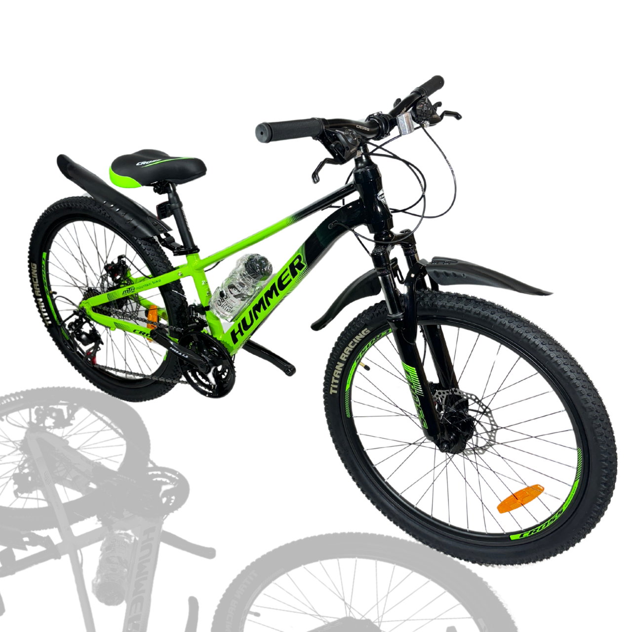 Велосипед Cross Hummer 2024 26" 13" Зелений