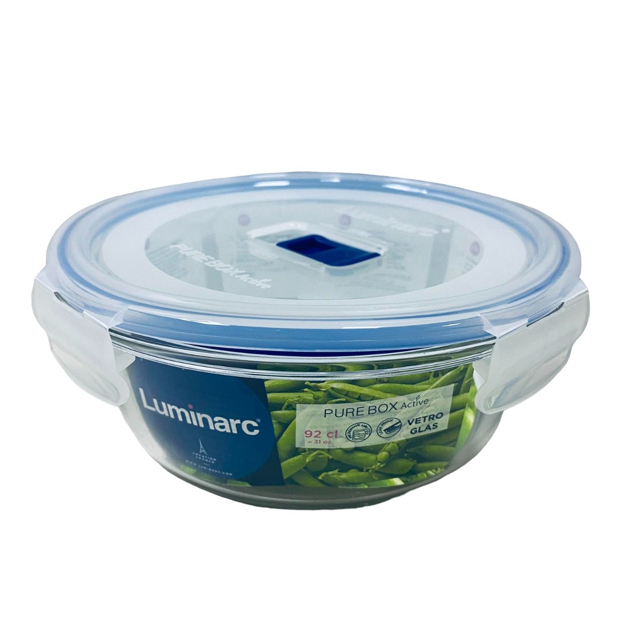 Контейнер круглый Luminarc Pure Box Active P3555 стеклянный 920 мл (66b1c58b252e696bca046e7e)