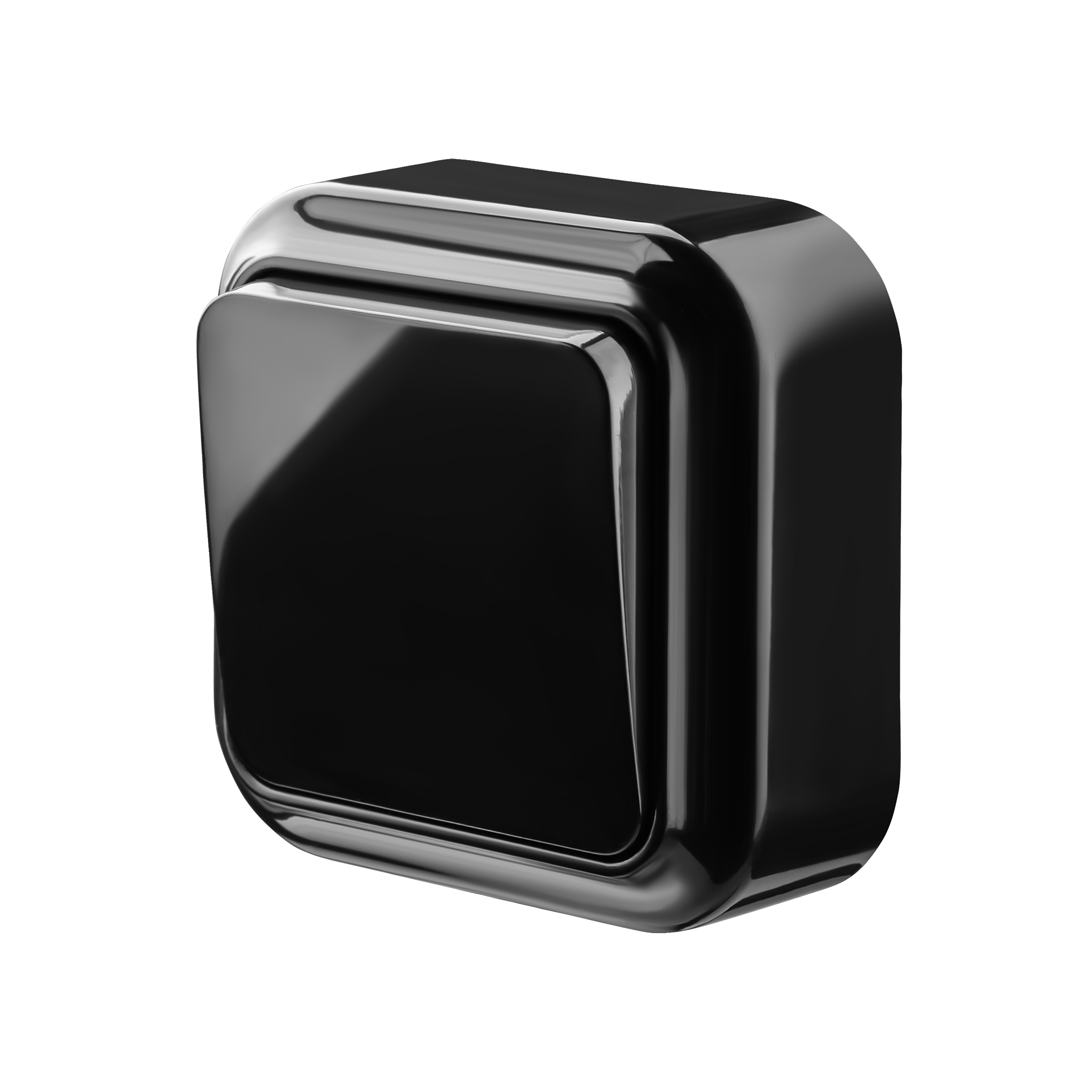 Выключатель одноклавишный MARSHEL MAGLEV VO10-135 Black