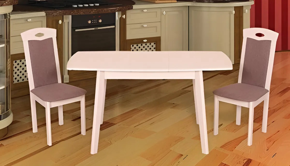 Обеденный стол Ультра Джаз 1090/1390х740х760 мм Бежевый (GAА0051616) Обеденный стол Ультра Джаз 1090/1390х740х760 мм Бежевый (GAА0051616)