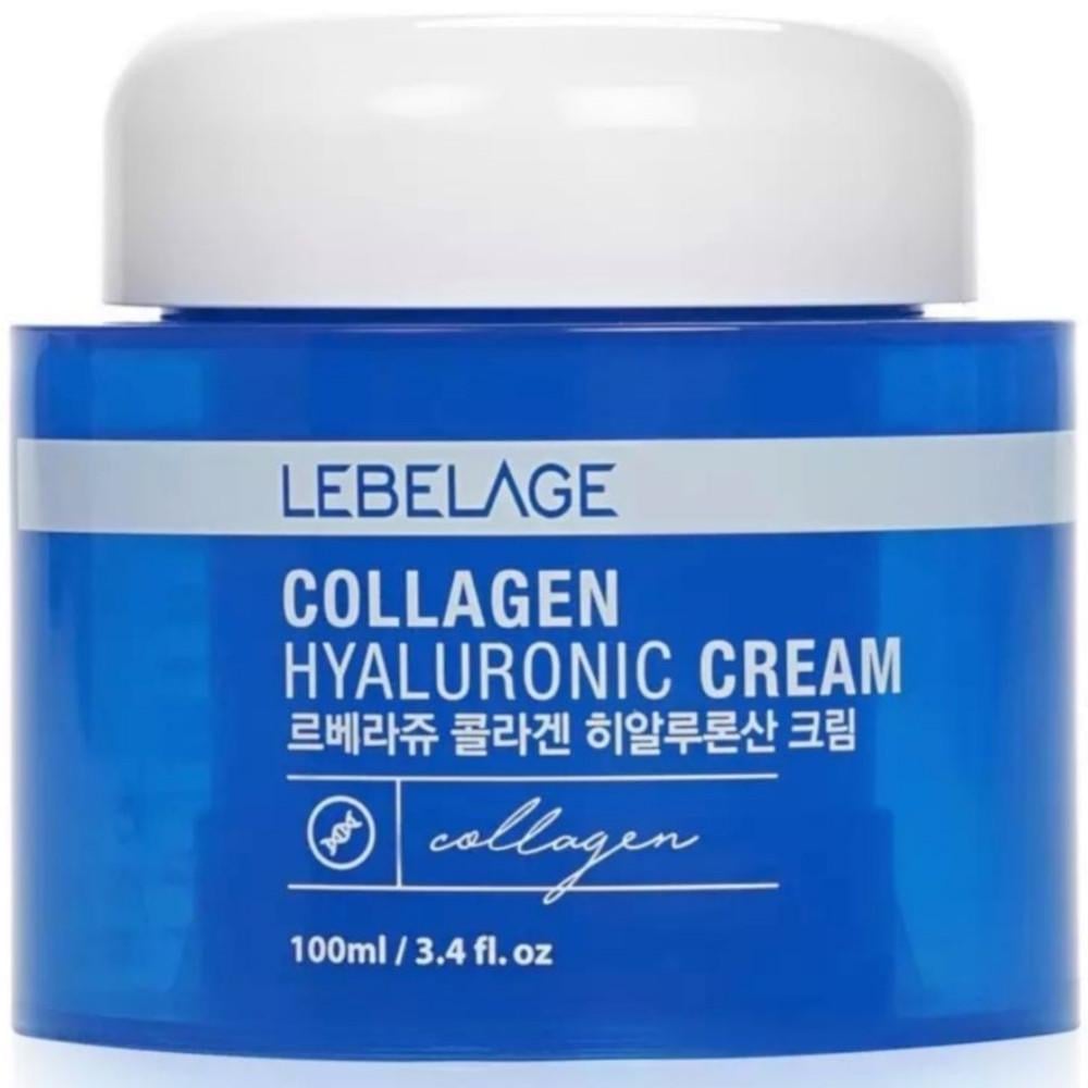 Крем для лица увлажняющий Lebelage Collagen Hyaluronic Cream с коллагеном 100 мл (8809715721079)