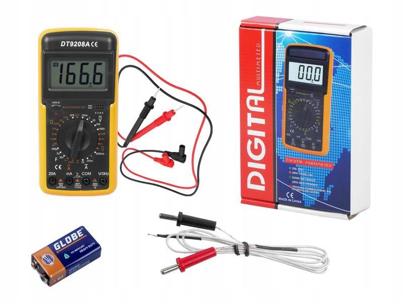 Мультиметр DT 9208А (801200) - фото 3