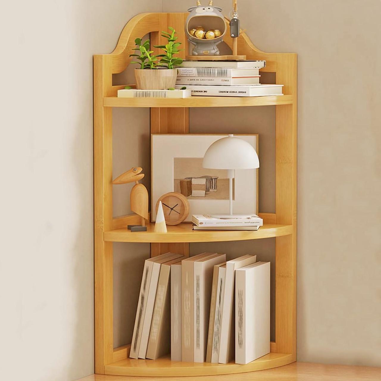 Полка книжная настольная из дерева Соролина Карри (КПА-042503)