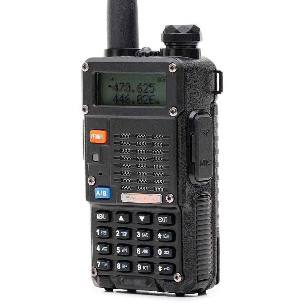 Рация двухдиапазонная Baofeng UV-5R MK5 UHF/VHF 8 Вт 1800 мАч (8143) - фото 3