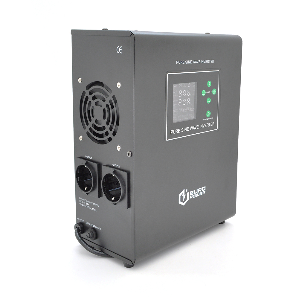 Джерело безперебійного живлення із синусоїдальним виходом Europower epwmmps150024 1050 Вт 24 В а (YUT_V11445) - фото 1 Джерело безперебійного живлення із синусоїдальним виходом Europower epwmmps150024 1050 Вт 24 В а (YUT_V11445) - фото 1