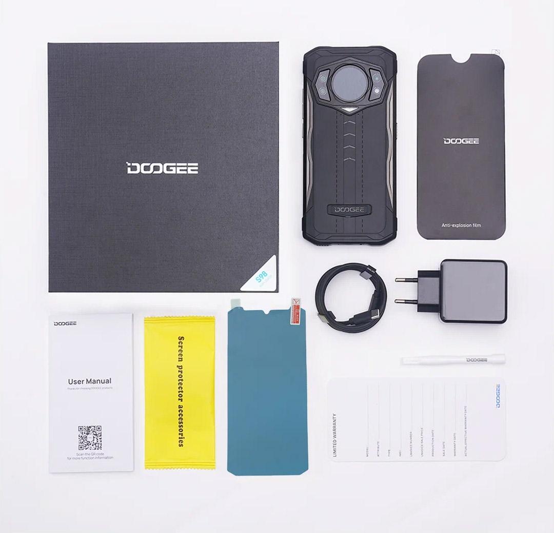 Смартфон Doogee S98 8/256 Gb Black (81795) - фото 12