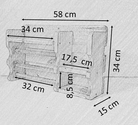 Диспенсер кухонный из дерева Валмиера Сиена (ДСК-000505) - фото 4 Диспенсер кухонный из дерева Валмиера Сиена (ДСК-000505) - фото 4