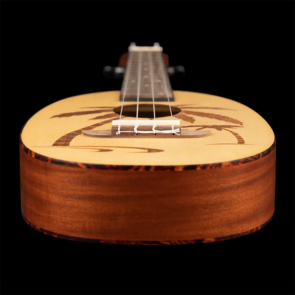 Укулеле Ortega Bonfire RUPA5 Concert Ukulele Spruce/Sapele natural (125110) - фото 6