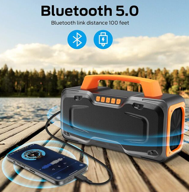 Колонка Bluetooth Bugani M118 (А-00638) - фото 2