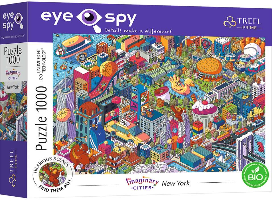 Пазл Trefl Безмежна колекція місто в деталях Нью Йорк 1000 ел.