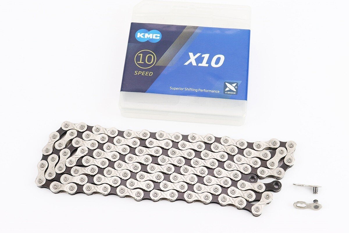 Ланцюг приводний KMC для велосипеда 1/2x11/128x116L 10 швидкостей X10 (10043152)