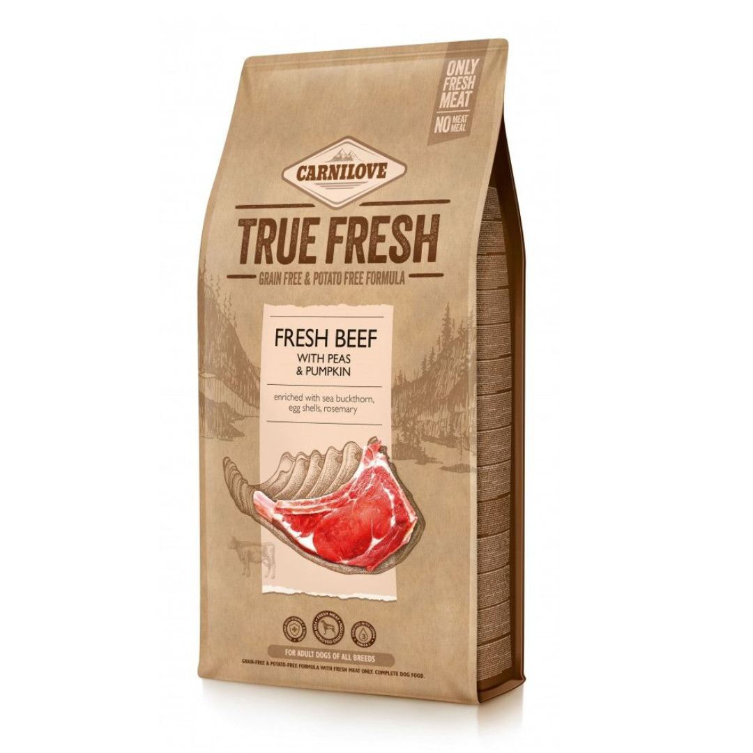 Корм сухой Carnilove True Fresh BEEF для взрослых собак всех пород с говядиной 11,4 кг