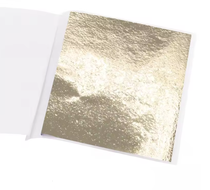 Поталь трансферная для декора/рукоделия 8х8,5 см 10 л. Light Gold (7cd4b4e5)