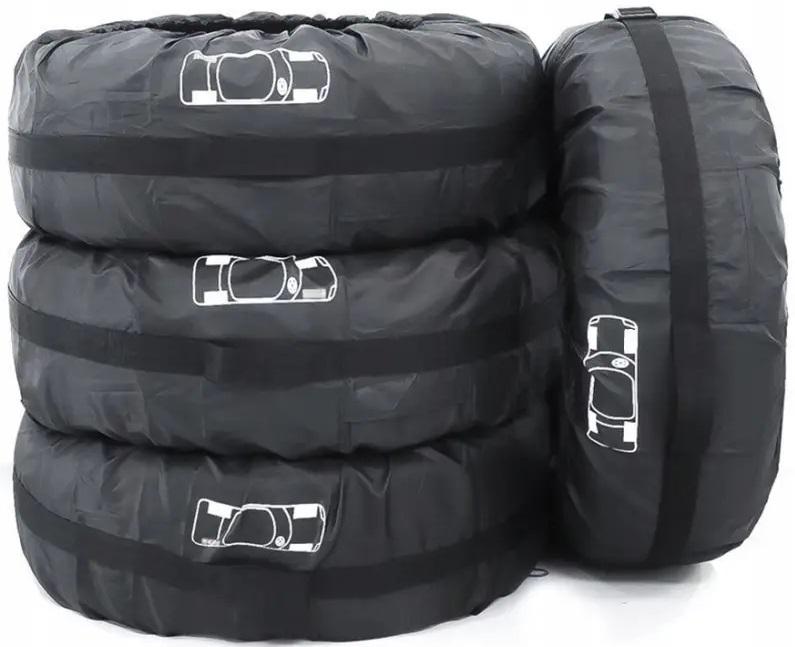 Чохли для шин коліс автомобіля для зберігання R15-R18 з ручками 4 шт. Чохли для шин коліс автомобіля для зберігання R15-R18 з ручками 4 шт.