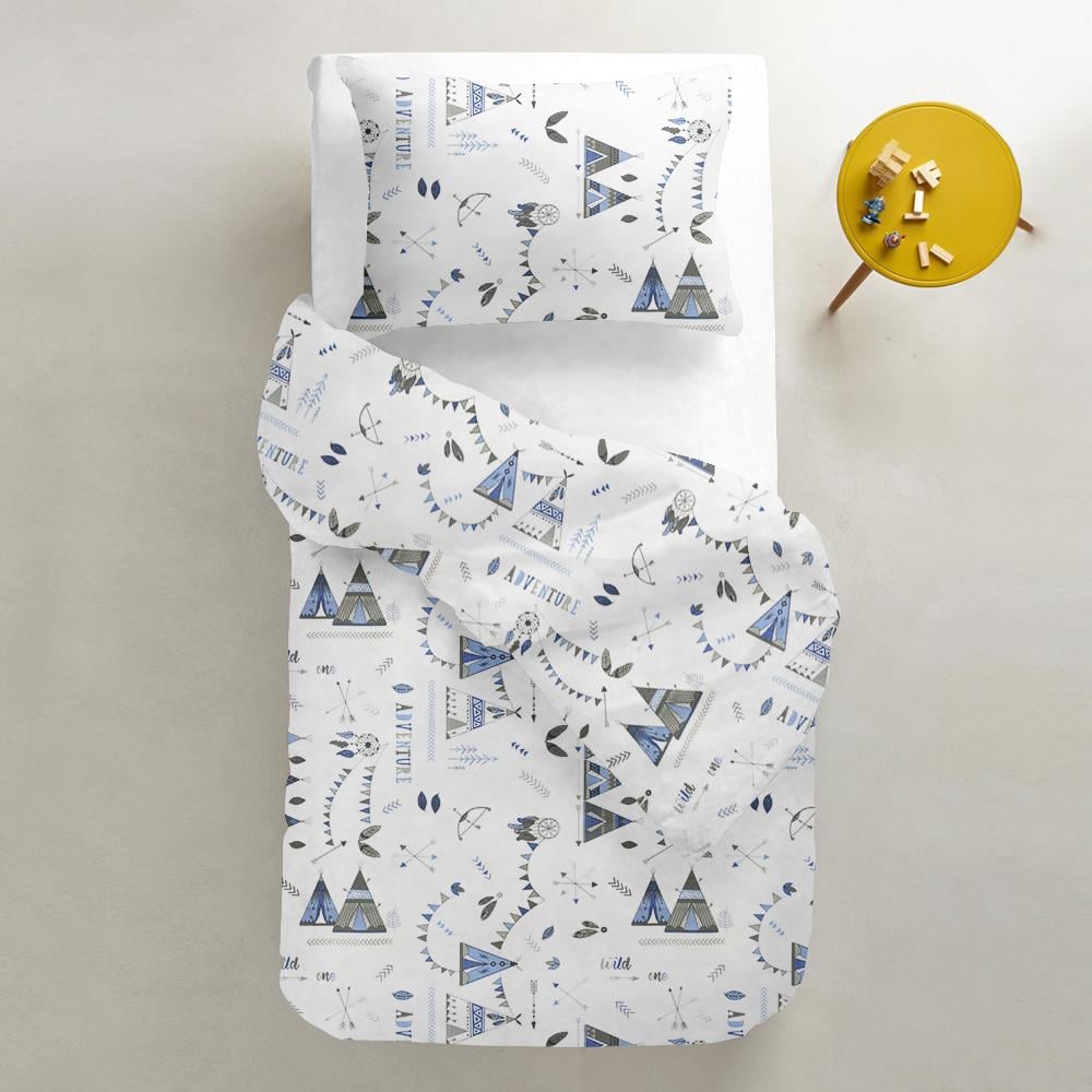 Набір простирадл Cosas White Zigzag Yellow Grey 155х240 см 2 шт. (4822052057292) - фото 5 Набір простирадл Cosas White Zigzag Yellow Grey 155х240 см 2 шт. (4822052057292) - фото 5