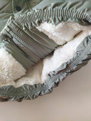 Куртка дитяча C&A стьобана з капюшоном зі штучним хутром на 6-9 міс. - фото 6 Куртка дитяча C&A стьобана з капюшоном зі штучним хутром на 6-9 міс. - фото 6