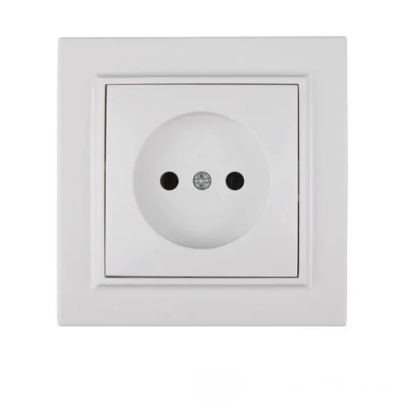 Розетка без заземления ElectroHouse Enzo 16 A IP22 Белый (EH-2108)