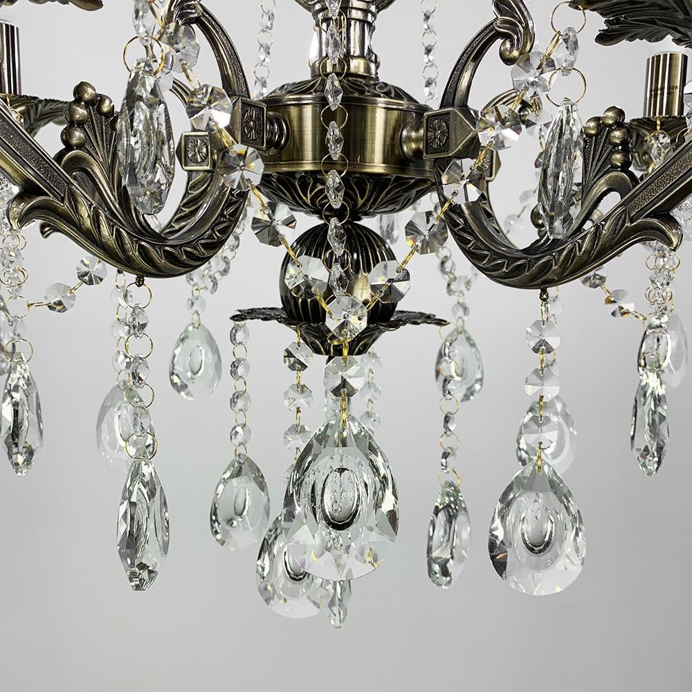 Люстра підвісна кришталева Crystal Life 60 см на 5 ламп (11549/5) - фото 5 Люстра підвісна кришталева Crystal Life 60 см на 5 ламп (11549/5) - фото 5