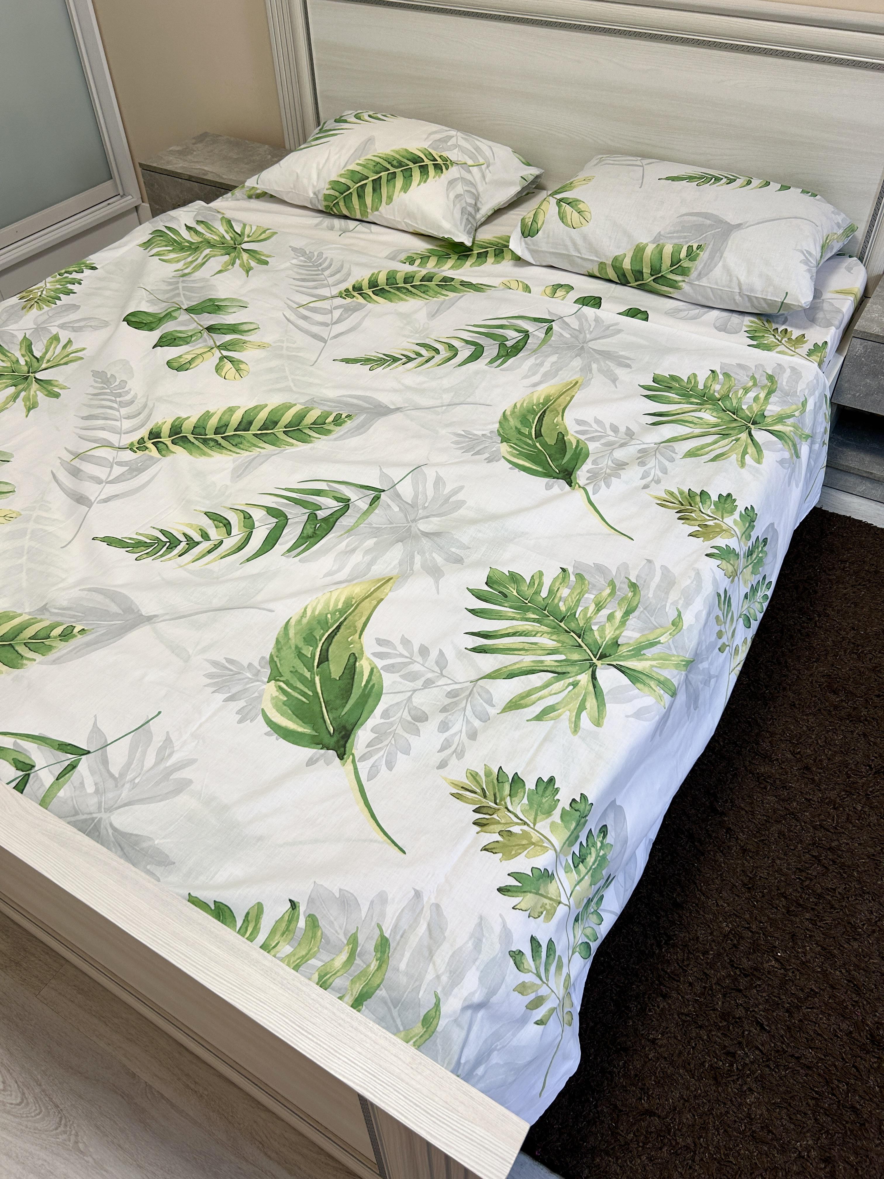 Комплект постільної білизни Джунглі сімейний ранфорс 200х220 см (R-F31/WP/C) - фото 3 Комплект постільної білизни Джунглі сімейний ранфорс 200х220 см (R-F31/WP/C) - фото 3