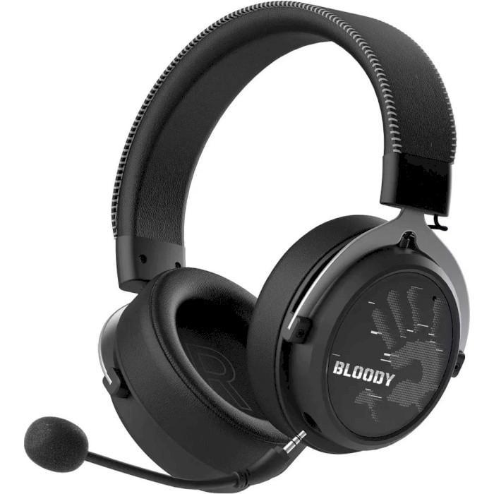 Наушники беспроводные BLOODY MR590 Bluetooth 5.3 с микрофоном USB-ресивер до 60 ч Sport Black (36619368)