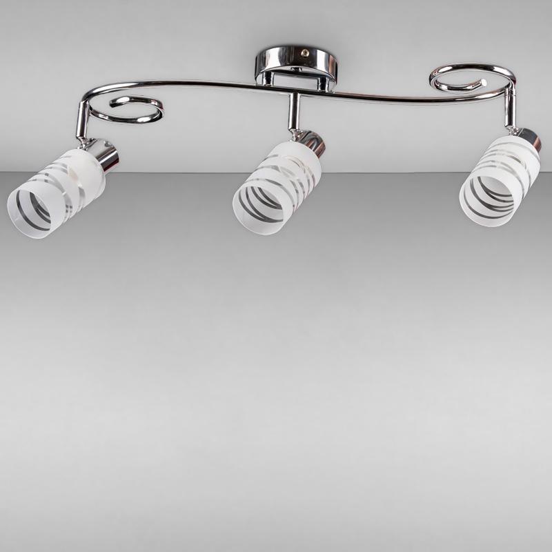 Люстра стельова Light House SH-16036/3 CR на три лампи Хром