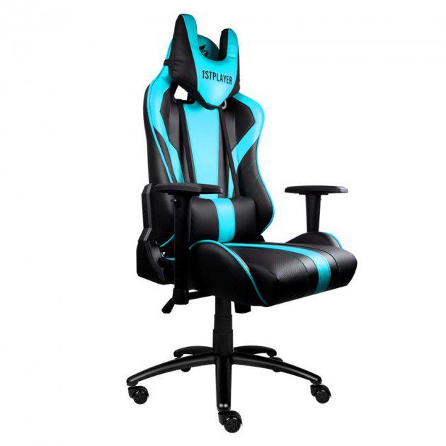 Геймерское кресло 1stPlayer FK1 Black/Blue - фото 3 Геймерское кресло 1stPlayer FK1 Black/Blue - фото 3