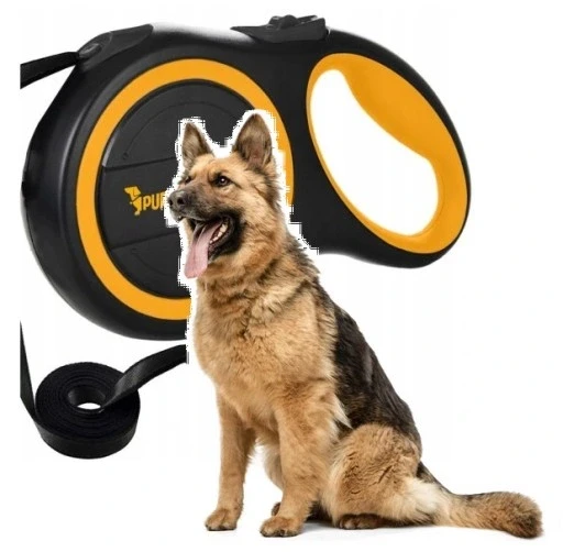 Поводок для собаки автоматический Alpimax лента 8 м с блокадой (2377157030) - фото 2