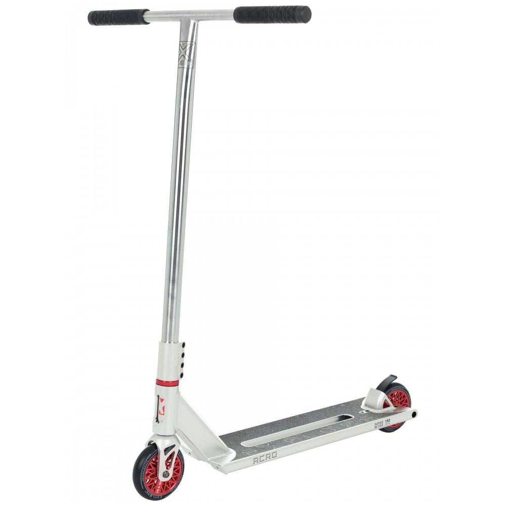 Самокат трюковый Explore Acro с пегами Серебристый Самокат трюковый Explore Acro с пегами Серебристый