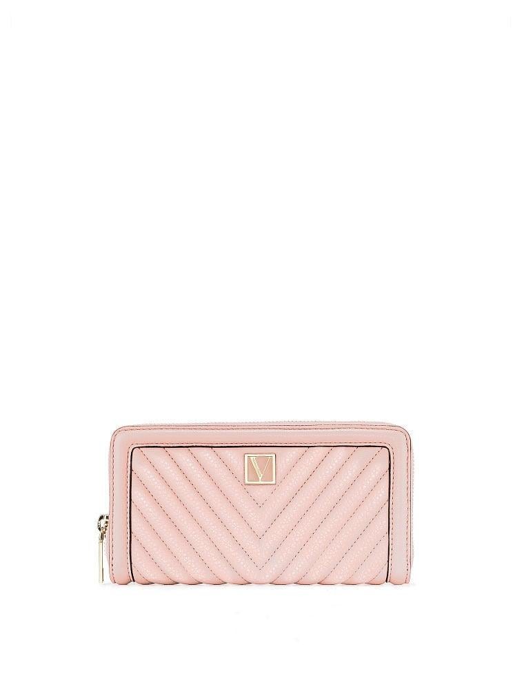 Кошелек женский Victoria's Secret Large Wallet with Zip Розовый (2109010817) - фото 1