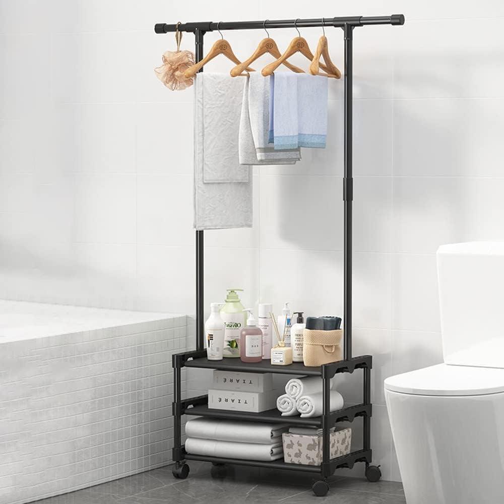 Стійка для одягу та взуття Clothes Rack CR-09 Чорний (SS-13) - фото 3