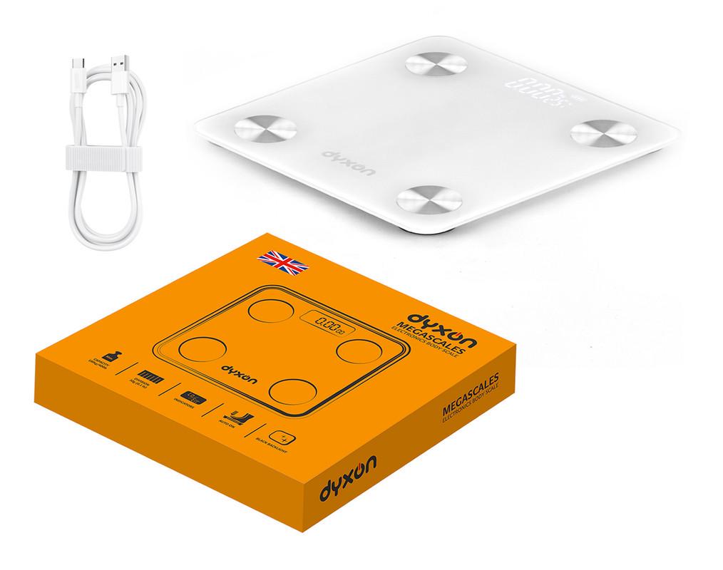 Смарт-ваги DYXON MEGASCALES 200 із вбудованим акумулятором White - фото 4 Смарт-ваги DYXON MEGASCALES 200 із вбудованим акумулятором White - фото 4