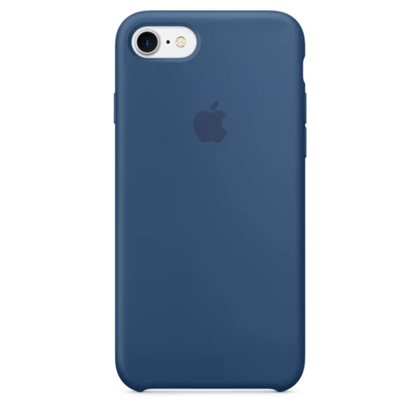 Силіконовий Чохол Накладка Silicone Case для iPhone  7/8/SE 2020 Navy Blue