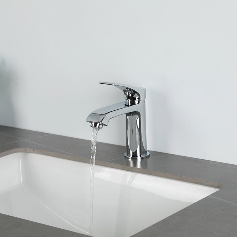 Смеситель для умывальника Frap F1075 Хром (1046085) - фото 2 Смеситель для умывальника Frap F1075 Хром (1046085) - фото 2