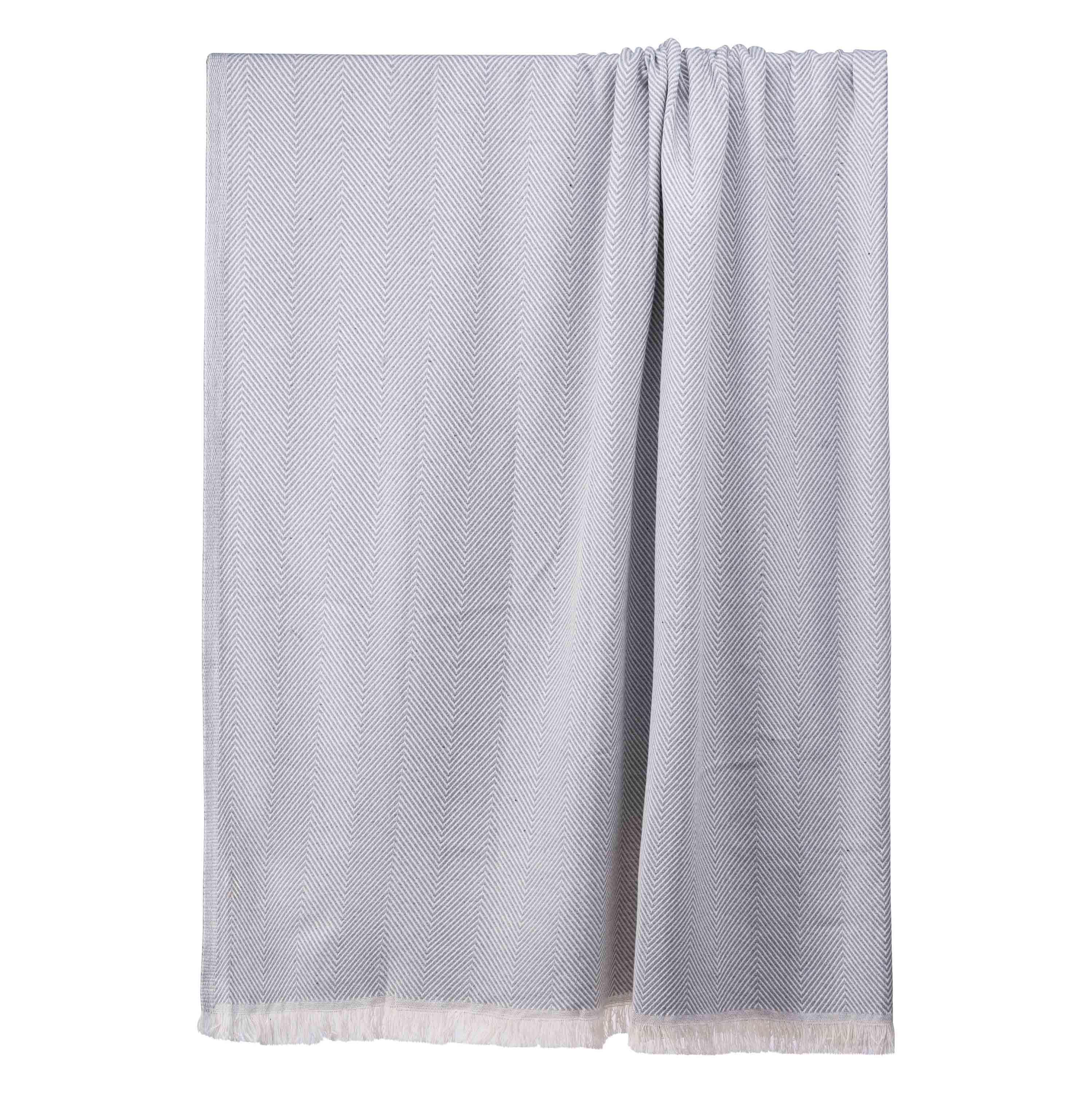 Плед Ardesto Summer 140х190 см з китицями Сірий (ART0915SG) - фото 7