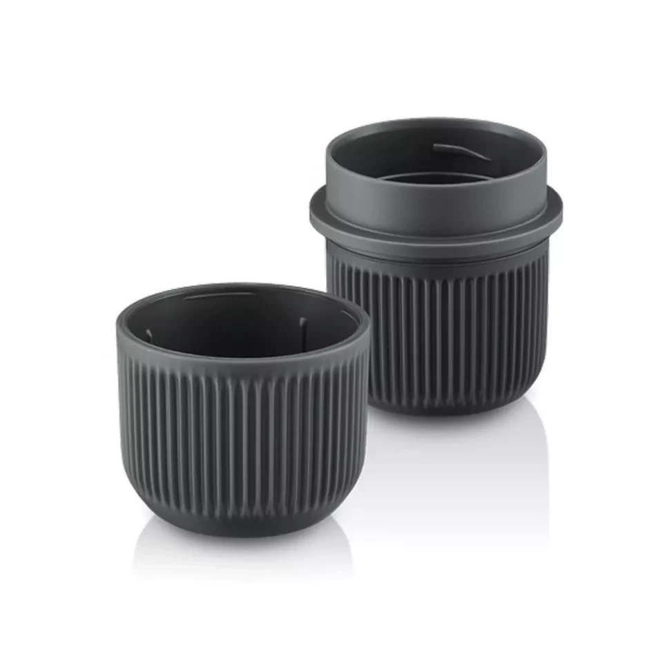 Эспрессо-кофеварка Wacaco Nanopresso с чехлом механическая для молотого кофе Серый (WNANOGRcase) - фото 5 Эспрессо-кофеварка Wacaco Nanopresso с чехлом механическая для молотого кофе Серый (WNANOGRcase) - фото 5