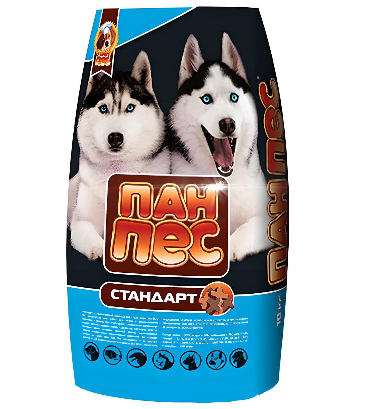 Корм сухий для собак Пан Пес усіх порід 10 кг Стандарт зі смаком курки (344348953)