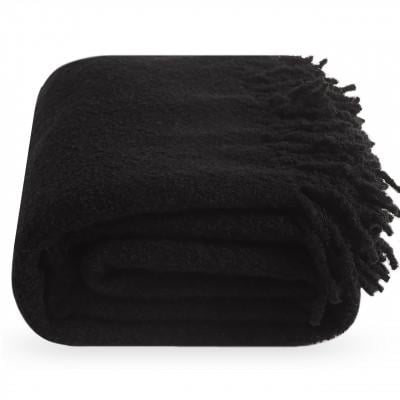 Плед 140х190 см Черный - фото 1 Плед 140х190 см Черный - фото 1