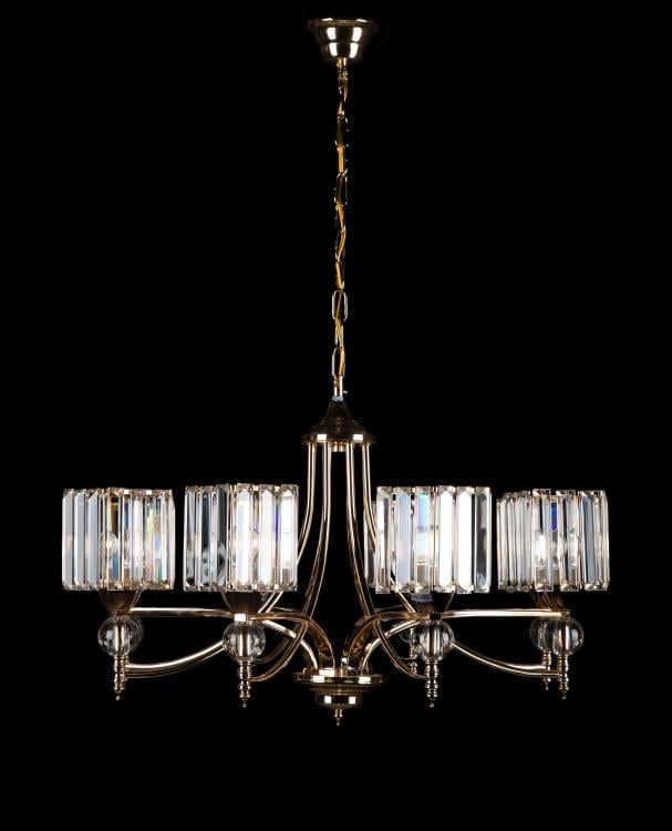 Люстра с плафонами Ray L3974A/8 FGD+WT (IR006933)