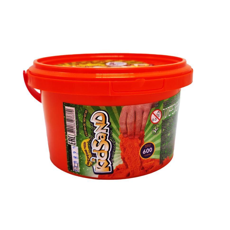 Креативна творчість кінетичний пісок Danko Toys KidSand KS-01-05 600 г Помаранчевий (RLT33151s43842) Креативна творчість кінетичний пісок Danko Toys KidSand KS-01-05 600 г Помаранчевий (RLT33151s43842)