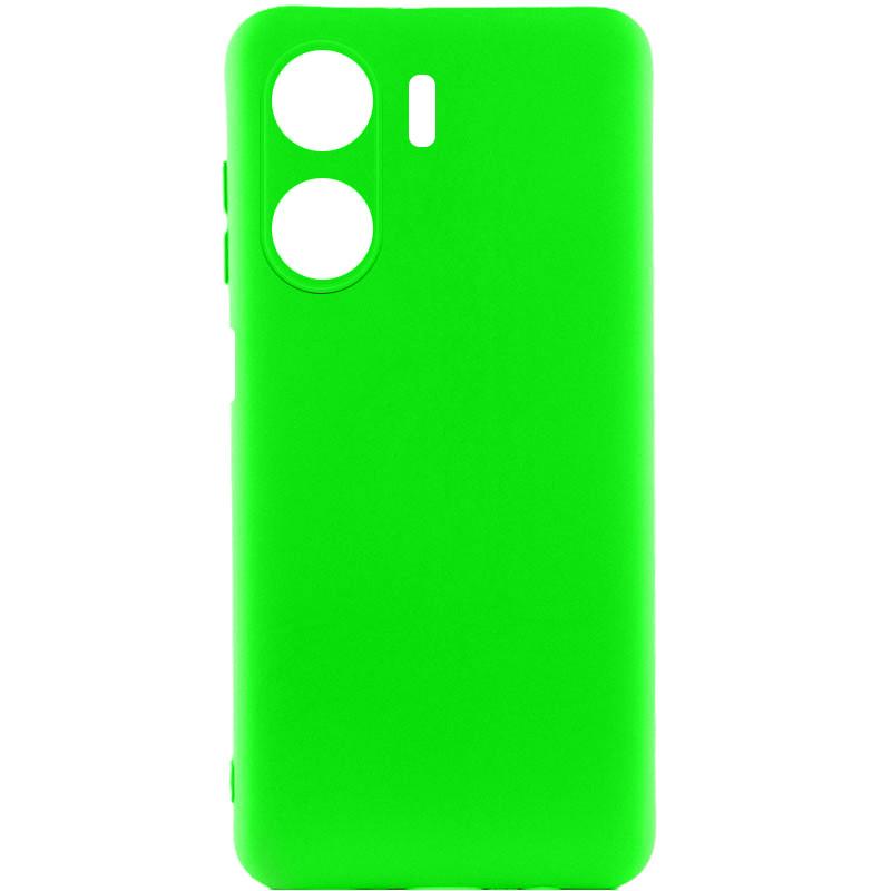 Протиударний чохол Silicone Cover Lakshmi Full Camera (A) для Xiaomi Redmi 13C / Poco C65 САЛАТОВИЙ / NEON GREEN