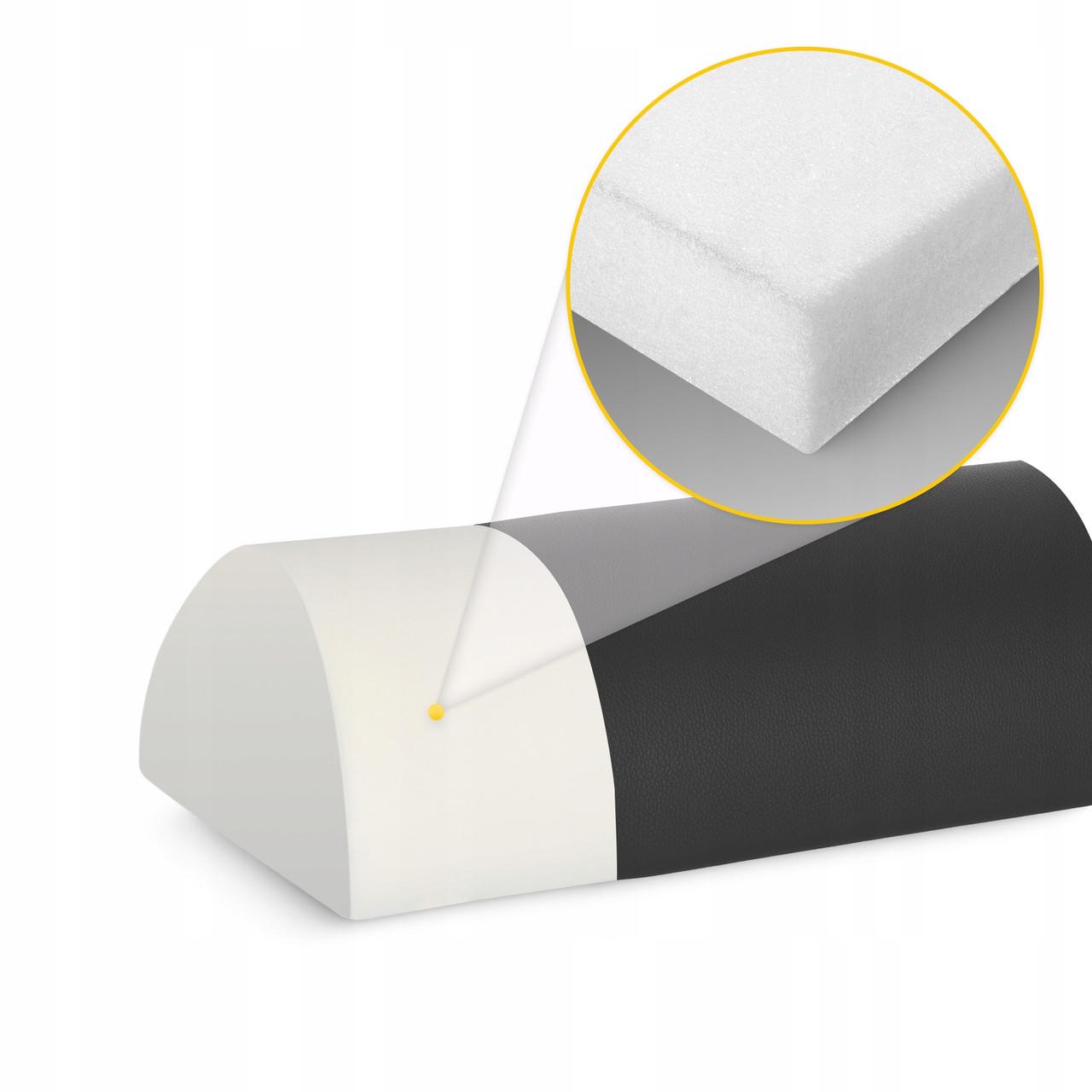 Полувалик для реабилитации и массажа 4fizjo 60x30x15 Black (P-5905973402910) - фото 6 Полувалик для реабилитации и массажа 4fizjo 60x30x15 Black (P-5905973402910) - фото 6